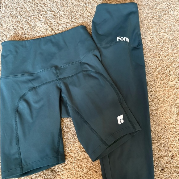 Forme Women's Dark Green Leggings - Picture 1 of 3